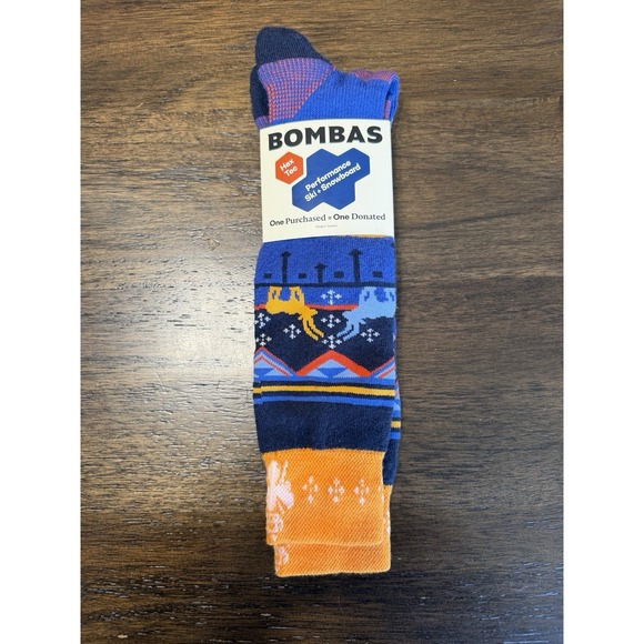 Bombas Other - Bombas Performance Ski Snowboard Merino Wool Midweight Socks Medium Unisex NEW